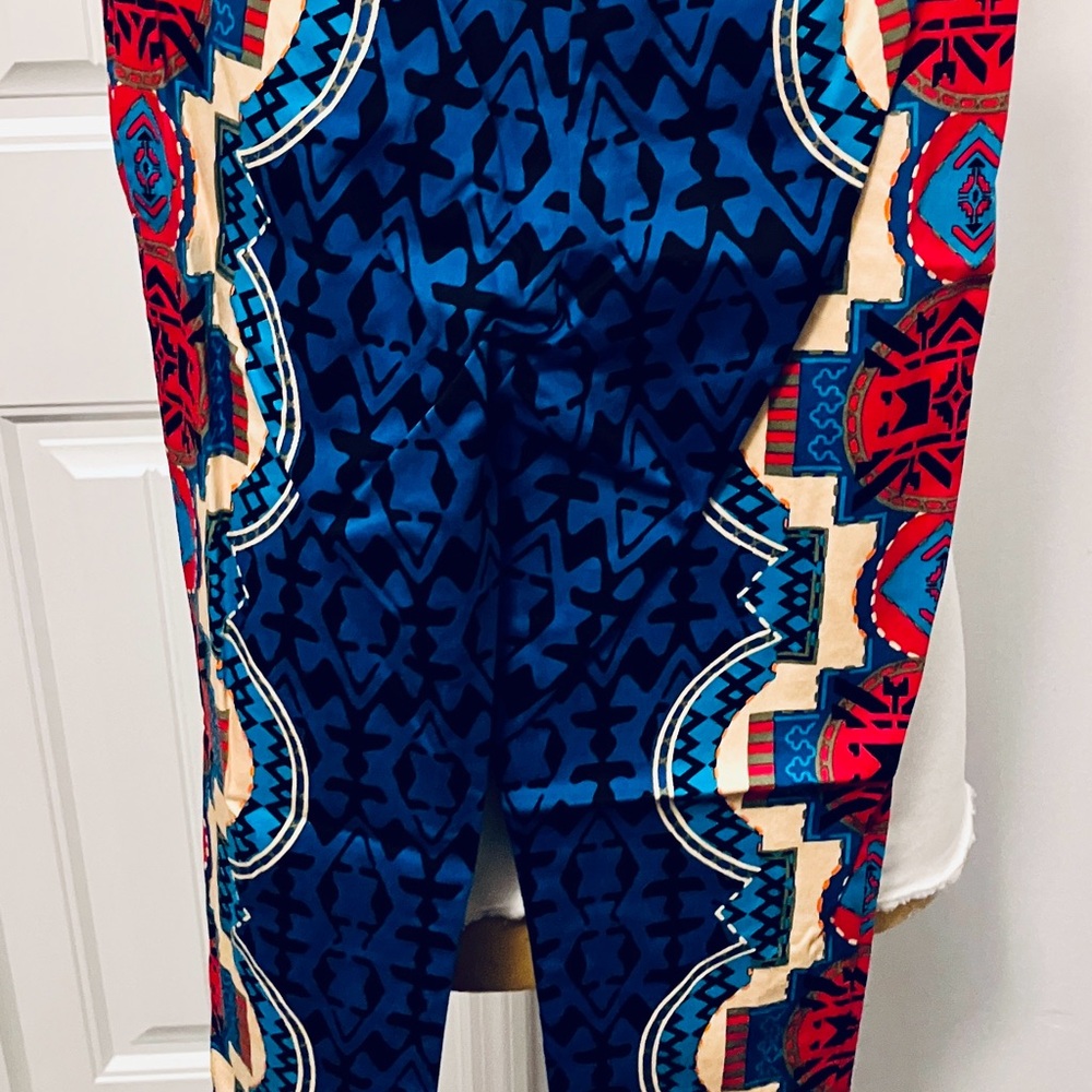 Colorful Geometric Patterned pants - Picture 2 of 4